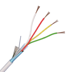 Cablu de alarma 4 fire ecranate, cupru integral, 100m 4CUEF - 1