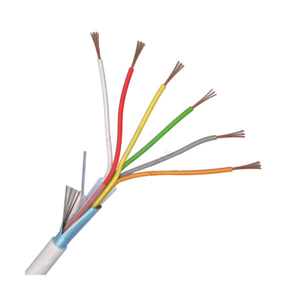 Cablu de alarma 6 fire ecranate, cupru integral, 100m 6CUEF - 1