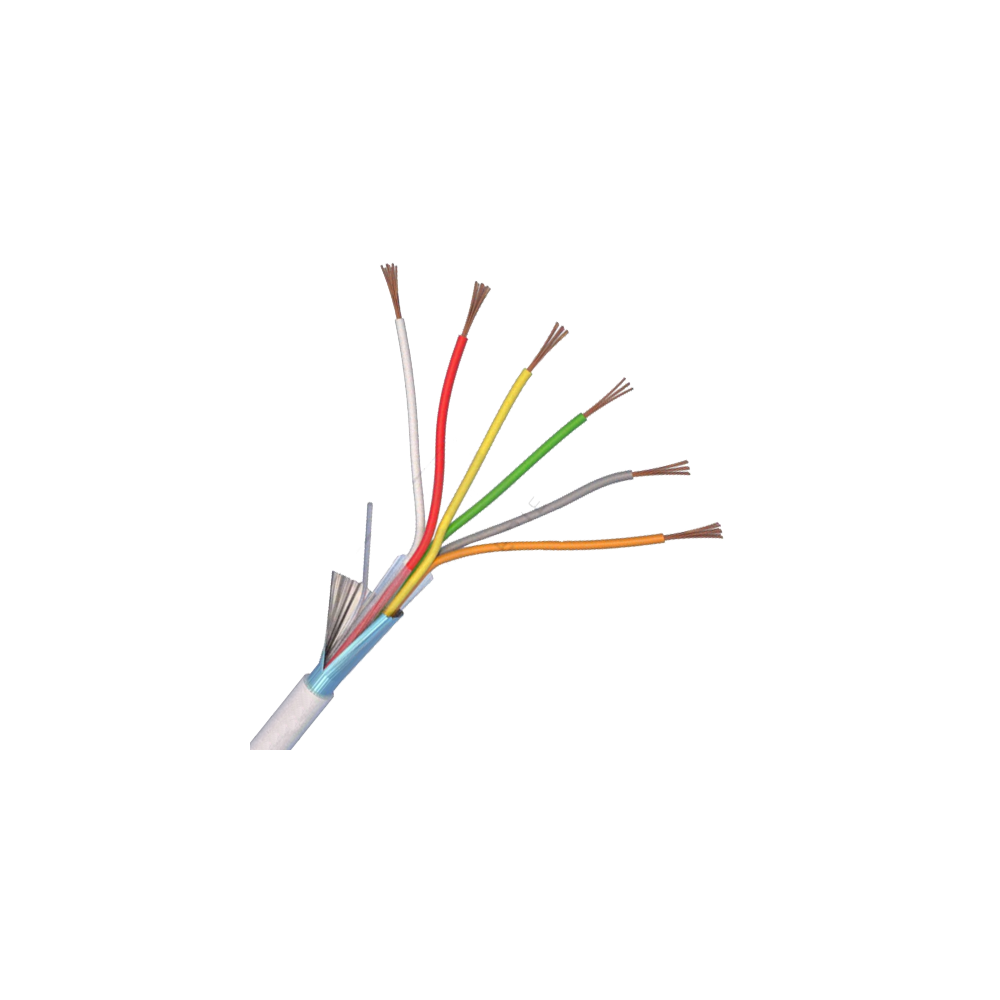 Cablu de alarma 6 fire ecranate, cupru integral, 100m 6CUEF - 1