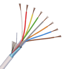 Cablu de alarma 8 fire ecranate, cupru integral, 100m 8CUEF - 1