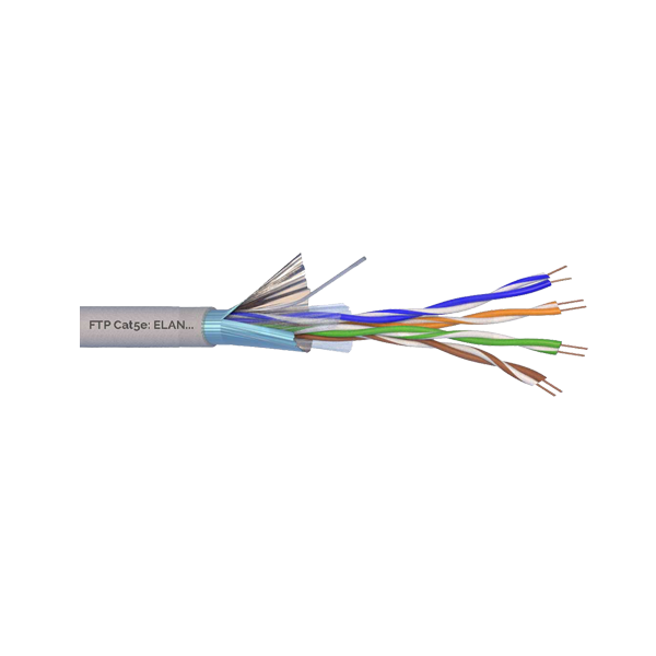 Cablu FTP, cat 5E, CUPRU 100%, 305m ELN-FTP-5E-CU - 1