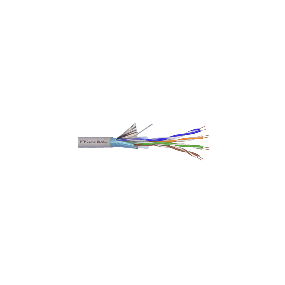 Cablu FTP, cat 5E, CUPRU 100%, 305m ELN-FTP-5E-CU - 1
