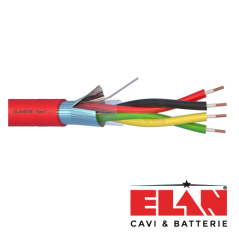 Cablu de incendiu E120 - 2x2x0.8mm, 100m ELN120-2x2x08 - 1
