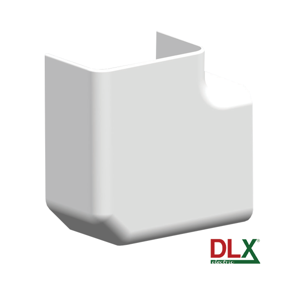 Unghi plan 90Â° ajustabil pentru canal cablu 102x50 mm - DLX DLX-102-03 - 1