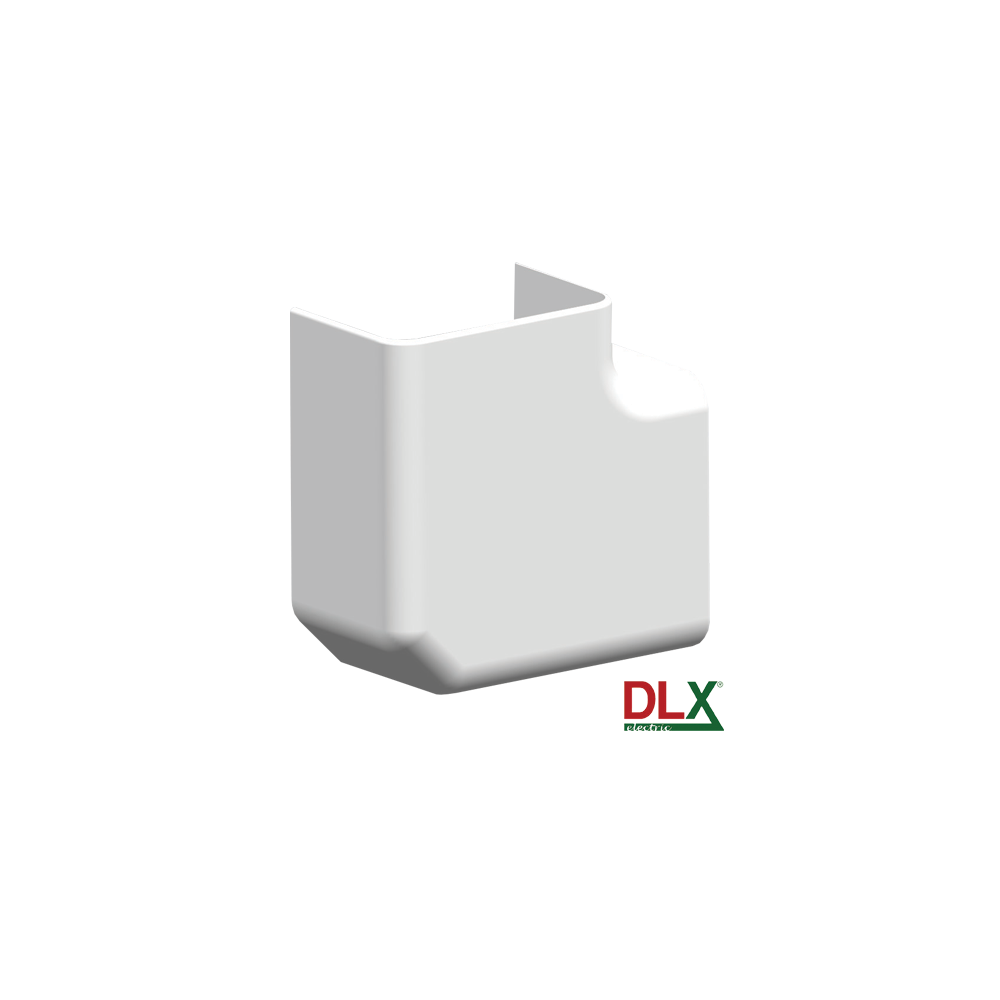 Unghi plan 90Â° ajustabil pentru canal cablu 102x50 mm - DLX DLX-102-03 - 1
