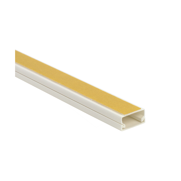 Canal cablu 20x10 mm cu adeziv, 2m - DLX PVCA-206-10 - 1