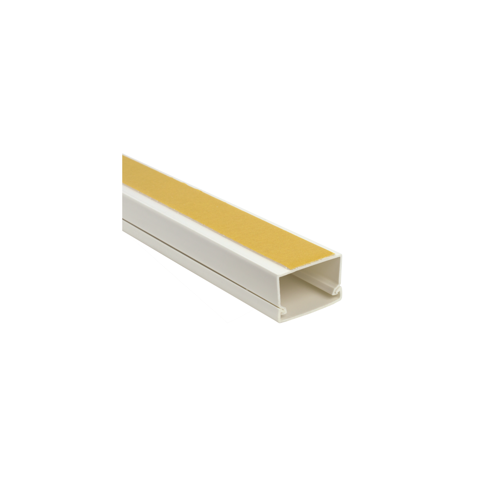 Canal cablu 40x25 mm cu adeziv, 2m - DLX PVCA-406-25 - 1
