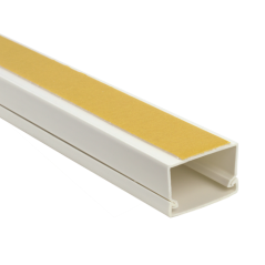 Canal cablu 40x25 mm cu adeziv, 2m - DLX PVCA-406-25 - 1