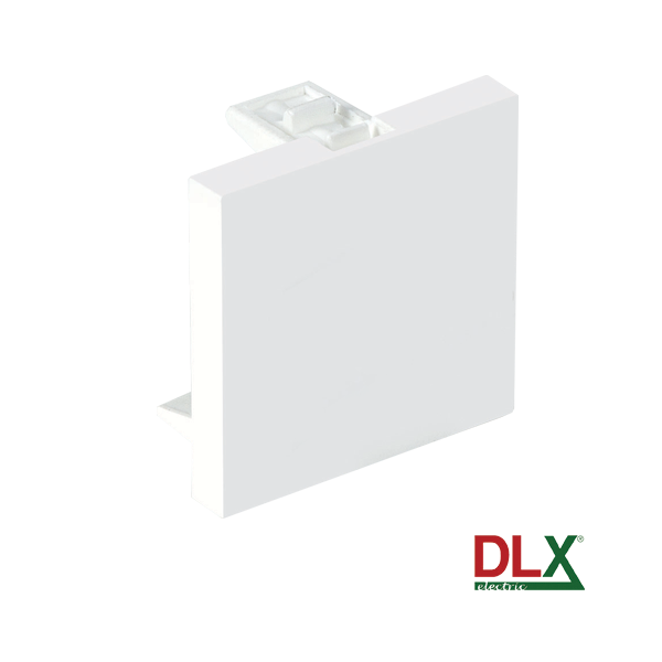 Capac fals pentru aparataj 45x45 mm (2 module) - DLX DLX-245-48 - 1