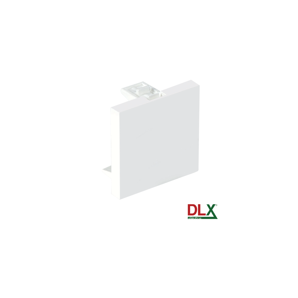 Capac fals pentru aparataj 45x45 mm (2 module) - DLX DLX-245-48 - 1
