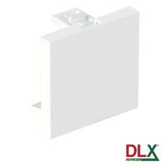 Capac fals pentru aparataj 45x45 mm (2 module) - DLX DLX-245-48 - 1