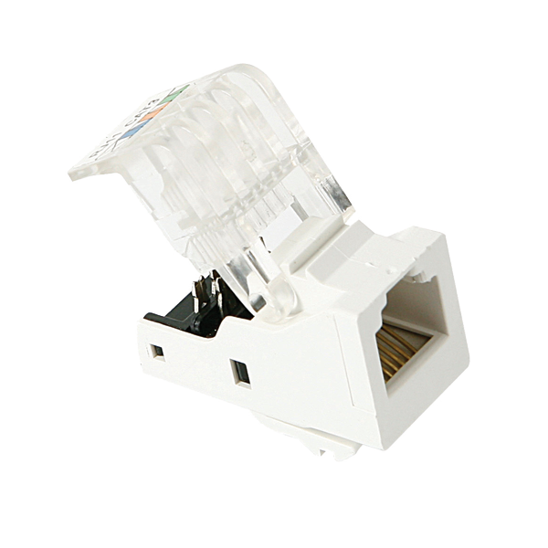 Keystone Jack LAN Cat 3 pentru RJ11- DLX DLX-245-52 - 1