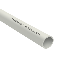 Tub PVC rigid D16, 750N, Halogen free, 3m - DLX TRP-802-16 - 1