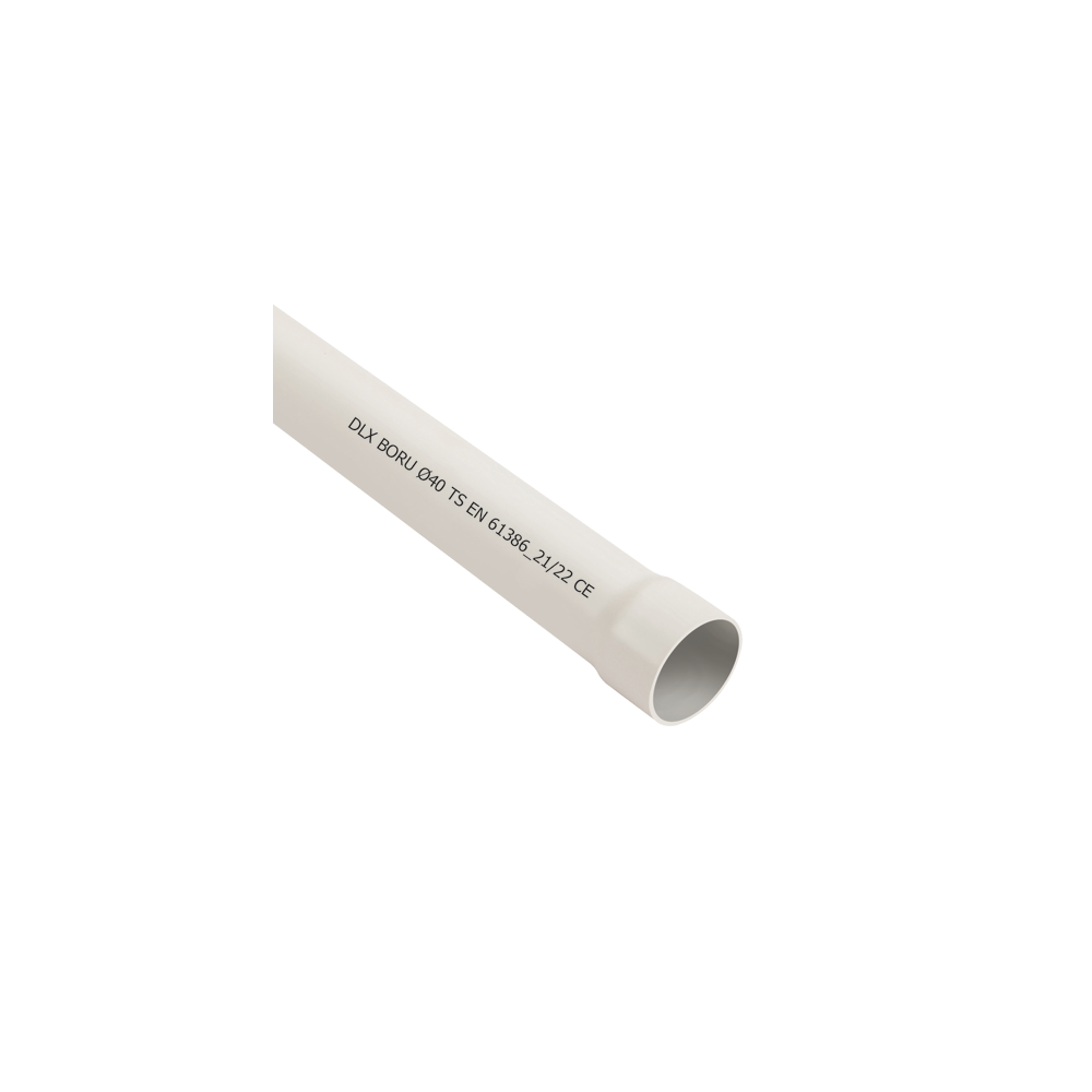  Tub PVC MUFAT D20, 750N, Halogen free, 3m - DLX TRP-805-20 - 1