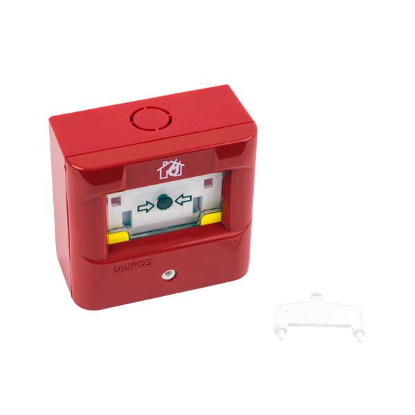 Buton adresabil de alarmare incendiu - UNIPOS - 1