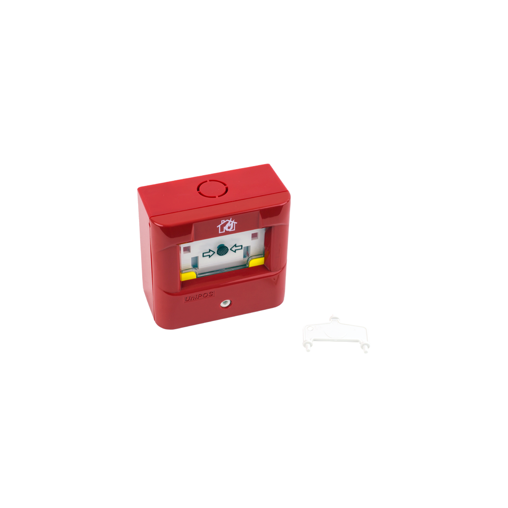Buton adresabil de alarmare incendiu - UNIPOS - 1