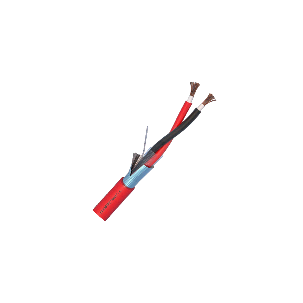 Cablu de incendiu E120 - 1x2x1.0mm, 100m - ELAN ELN120-1x2x1.0 - 1