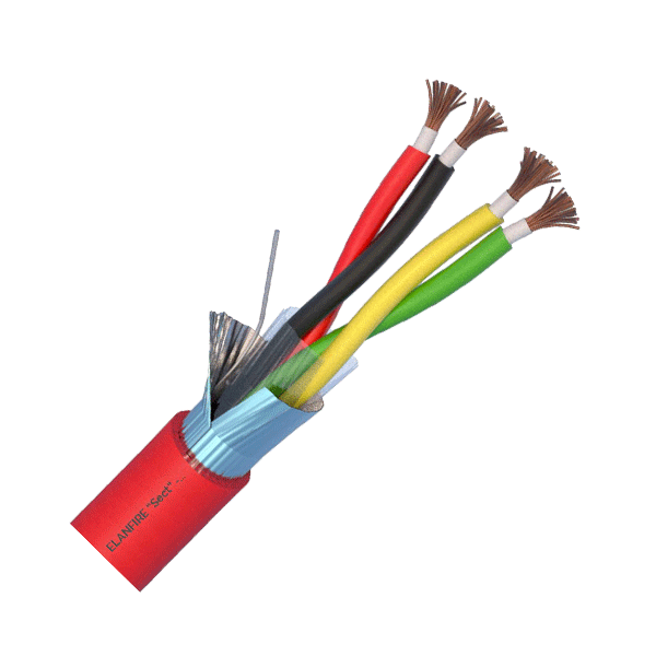 Cablu de incendiu E120 - 2x2x1.0mm, 100m - ELAN ELN120-2x2x1.0 - 1