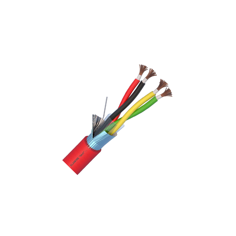 Cablu de incendiu E120 - 2x2x1.0mm, 100m - ELAN ELN120-2x2x1.0 - 1
