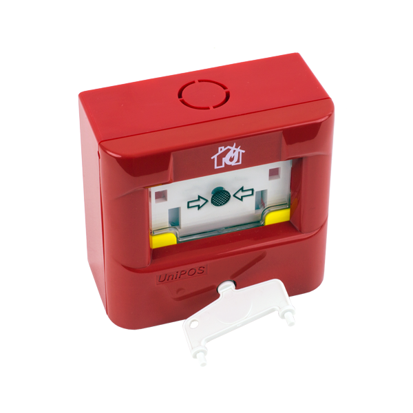 Buton adresabil de alarmare incendiu - UNIPOS - 2