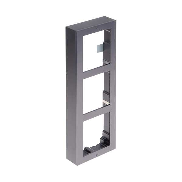 Rama montaj aparent, 3 module, pentru Interfon modular - HIKVISION DS-KD-ACW3 - 1
