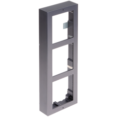 Rama montaj aparent, 3 module, pentru Interfon modular - HIKVISION DS-KD-ACW3 - 1