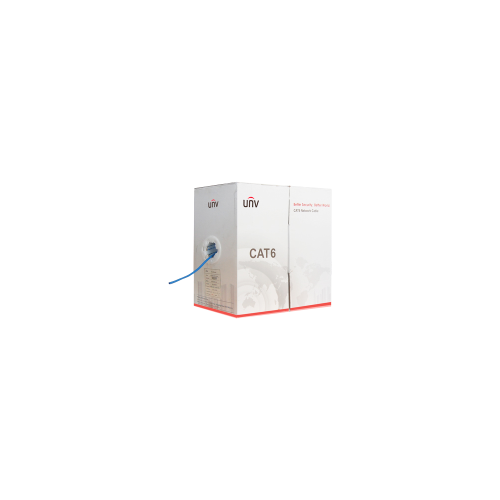 Cablu UTP AWG23 cat.6e, 0.57 mm cupru - UNV CAB-LC3100B-IN - 1