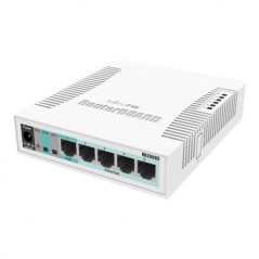Smart Switch, 5 x Gigabit, 1 x SFP - Mikrotik CSS106-5G-1S - 1