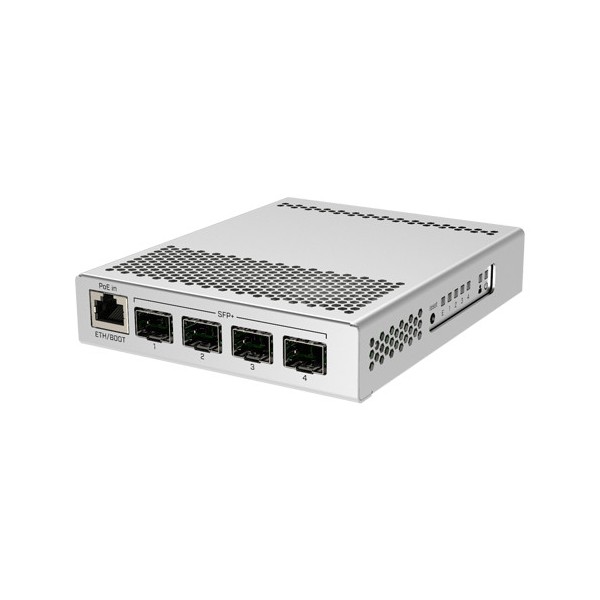 Smart Switch, 1 x Gigabit, 4 x SFP+ 10Gbps - Mikrotik CRS305-1G-4S+IN - 1