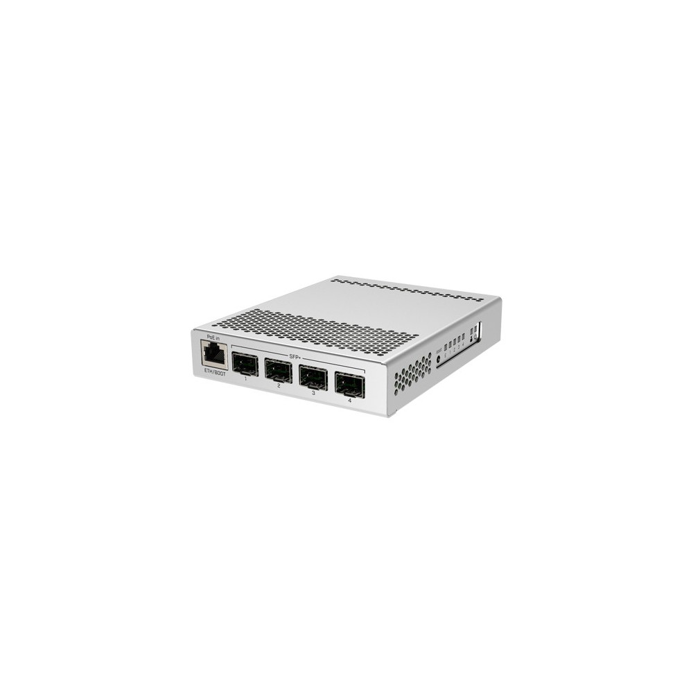 Smart Switch, 1 x Gigabit, 4 x SFP+ 10Gbps - Mikrotik CRS305-1G-4S+IN - 1