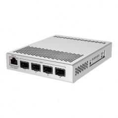 Smart Switch, 1 x Gigabit, 4 x SFP+ 10Gbps - Mikrotik CRS305-1G-4S+IN - 1
