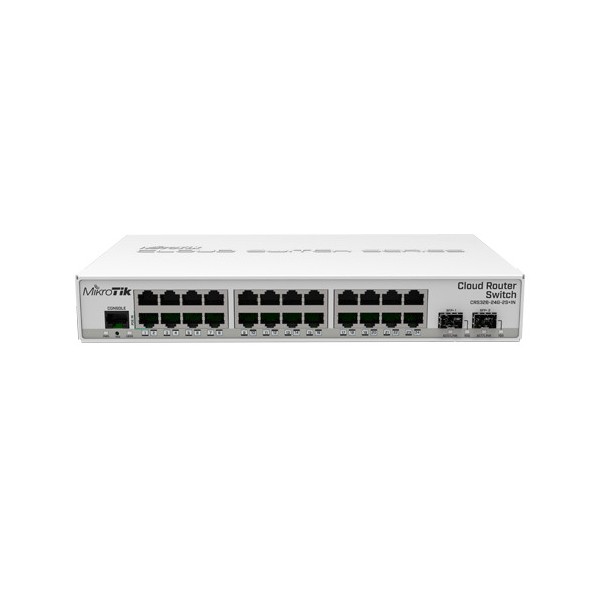 Management Switch 24 x Gigabit, 2 x SFP+ - Mikrotik CRS326-24G-2S+IN - 1