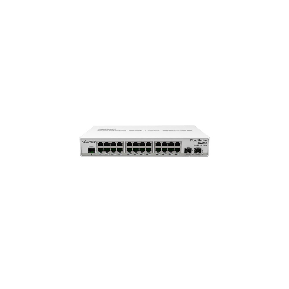 Management Switch 24 x Gigabit, 2 x SFP+ - Mikrotik CRS326-24G-2S+IN - 1