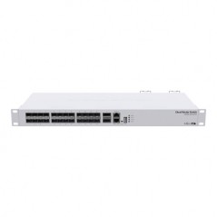 Management Switch 24 x SFP+ 10Gbps, 2 x QSFP+ 40Gbps - Mikrotik CRS326-24S+2Q+RM - 1