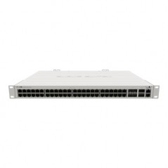 Management Switch, 48 x Gigabit, 4 x 10G SFP+, 2 x 40G QSFP+ - Mikrotik CRS354-48G-4S+2Q+RM - 1