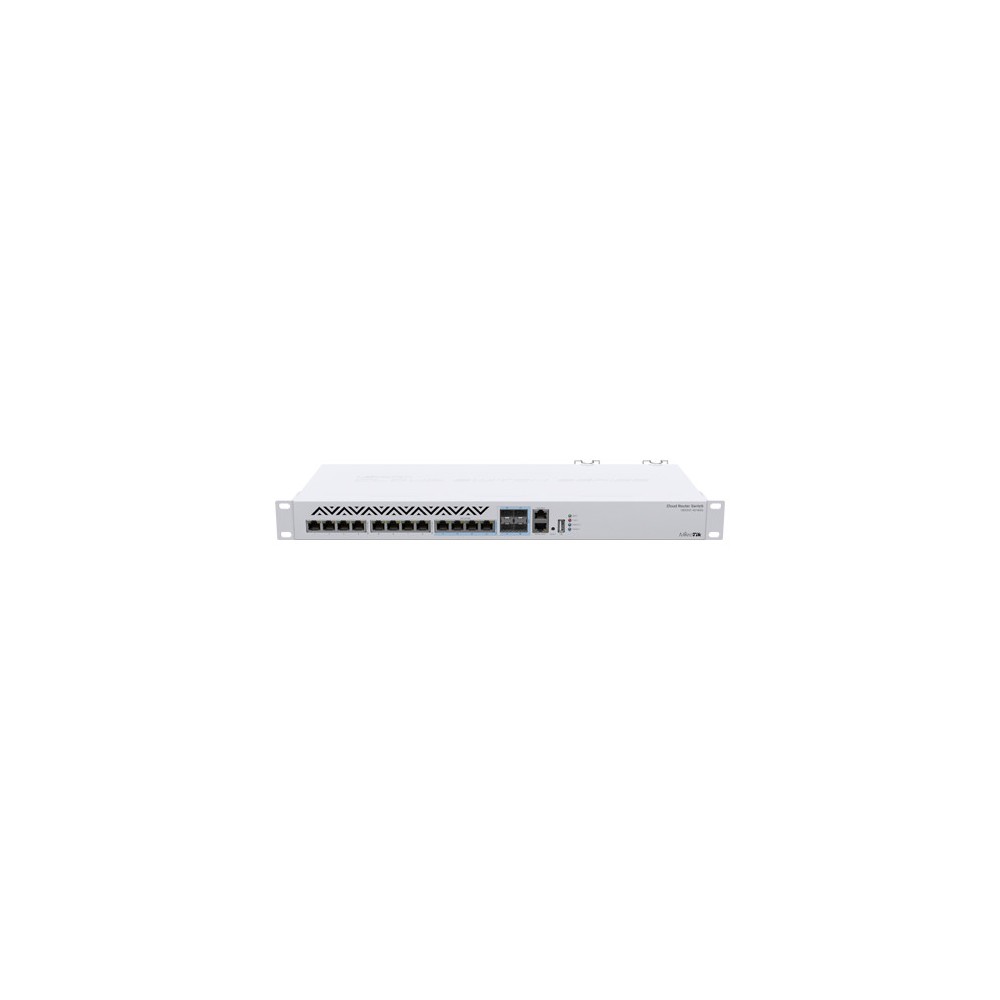 Management Switch, 8 x 10G Ethernet, 4 x 10G combo RJ45/SFP+,  - Mikrotik CRS312-4C+8XG-RM - 1