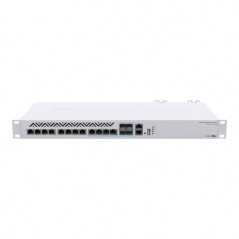 Management Switch, 8 x 10G Ethernet, 4 x 10G combo RJ45/SFP+,  - Mikrotik CRS312-4C+8XG-RM - 1