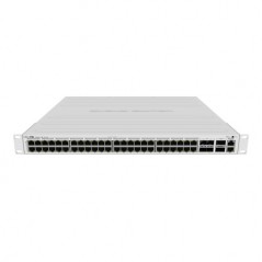 Management Switch 48 x Gigabit PoE+ OUT 700W, 4 x 10G SFP+, 2 x 40G QSFP+ - Mikrotik CRS354-48P-4S+2 - 1