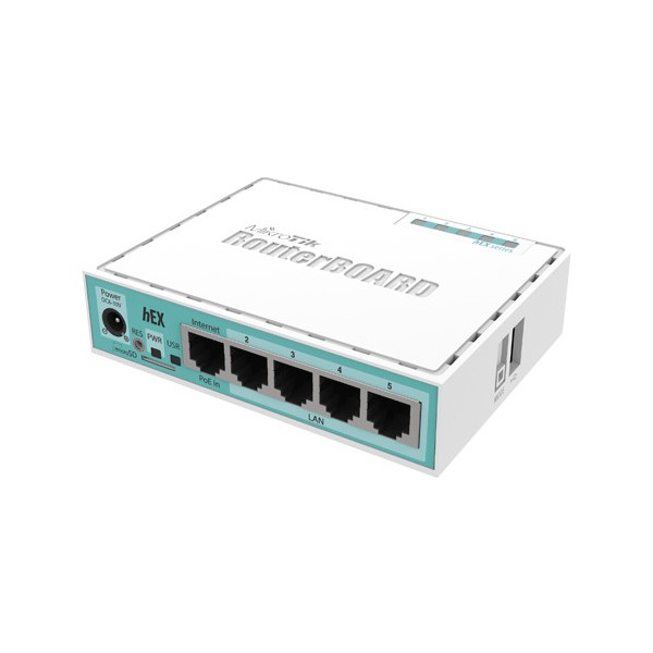 Router hEX, 5 x Gigabit, RouterOS L4 - Mikrotik RB750Gr3 - 1