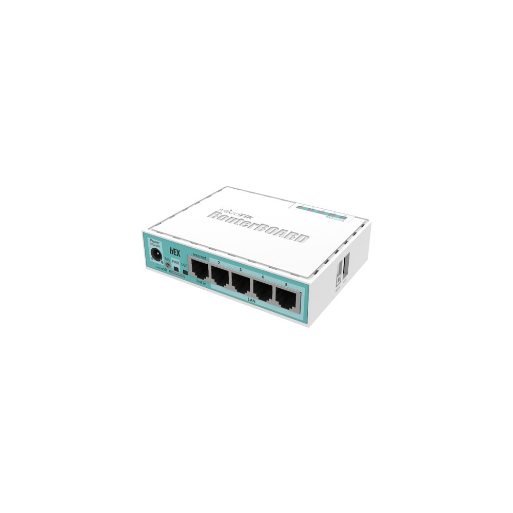 Router hEX, 5 x Gigabit, RouterOS L4 - Mikrotik RB750Gr3 - 1