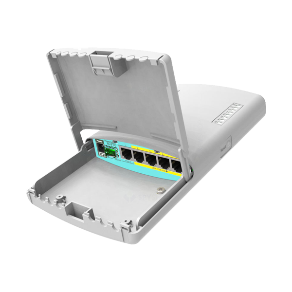 Router PowerBox Pro de exterior, 5 x Gigabit 4 PoE, 1 x SFP, RouterOS L4 - Mikrotik RB960PGS-PB - 1