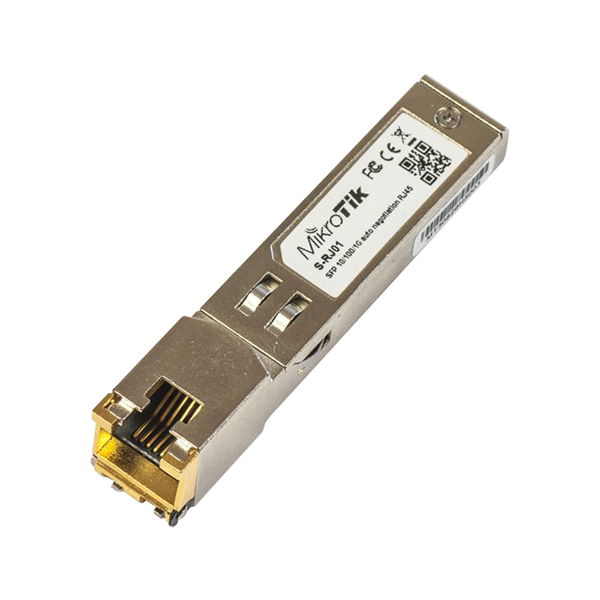 Modul RJ45 SFP 10/100/1000M - Mikrotik S-RJ01 - 1