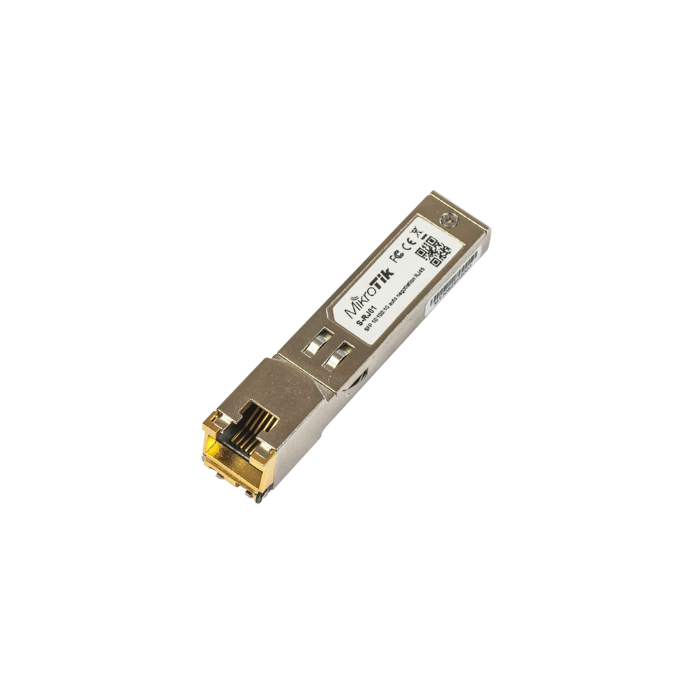 Modul RJ45 SFP 10/100/1000M - Mikrotik S-RJ01 - 1