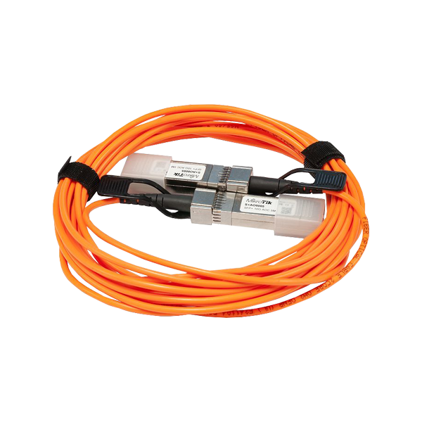 Cablu optic SFP+ 10G, 5m - Mikrotik S+AO0005 - 1