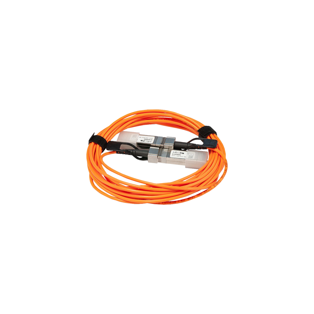 Cablu optic SFP+ 10G, 5m - Mikrotik S+AO0005 - 1