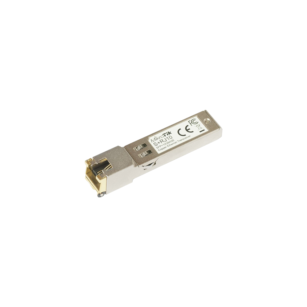 Modul RJ45 SFP+ 10/100/1000M/2.5G/5G/10G - Mikrotik S+RJ10 - 1