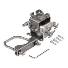 Adaptor de montare pe stalp pentru produsele din seria LHG - Mikrotik solidMOUNT - 1