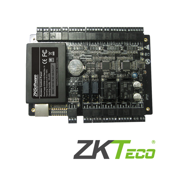 Centrala de control acces pentru 2 usi bidirectionale - ZKTeco GL-C3-PRO200 - 1