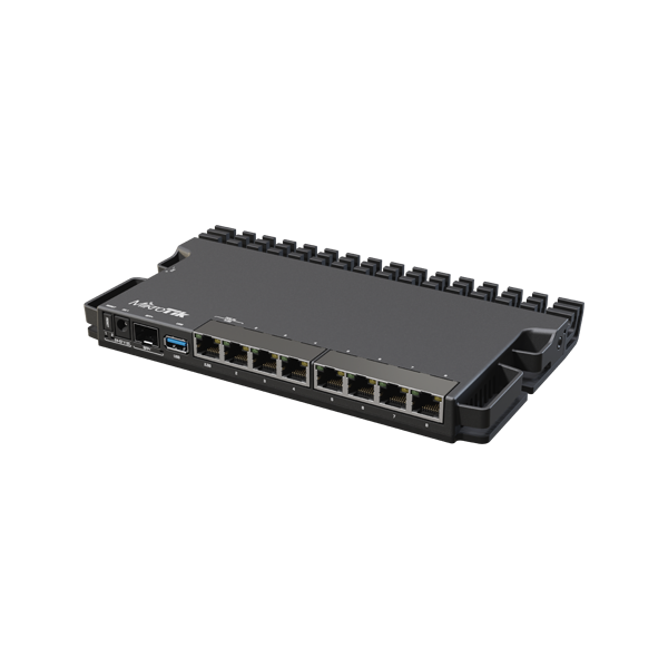 Router 1 x 2.5Gbit, 7 x Gigabit, 1 x SFP+, RouterOS L5 - MikroTik RB5009UG+S+IN - 1