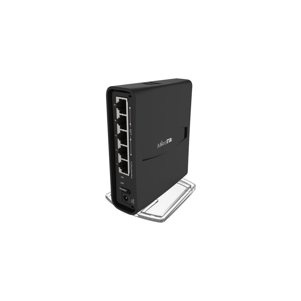 hAP acÂ², 5 x Gigabit, 802.11b/g/n 2.4Ghz, 802.11an/ac 5GHz, USB - MikroTik RBD52G-5HacD2HnD-TC - 1